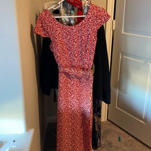 Franchesca’s Red Floral Dress